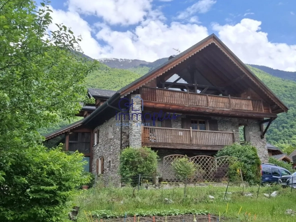 Appartement T3 en Rez-de-Jardin avec Jardin à Tours en Savoie