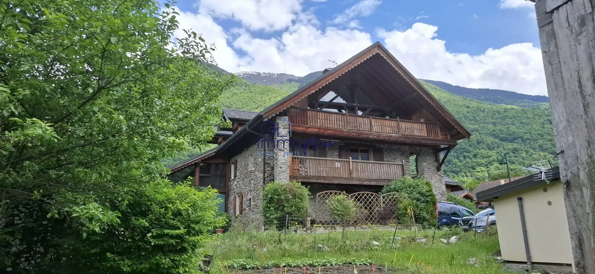 Appartement T3 en Rez-de-Jardin avec Jardin à Tours en Savoie 