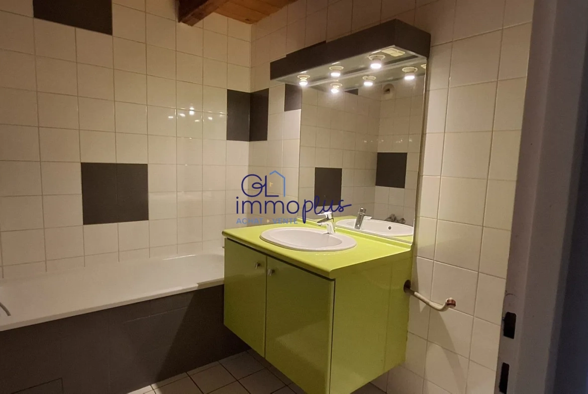 Appartement T3 en Rez-de-Jardin avec Jardin à Tours en Savoie 