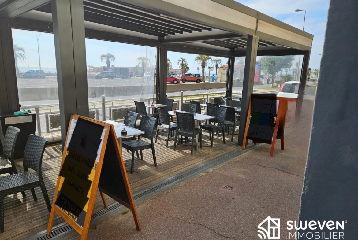 Fonds de commerce restauration rapide à Canet-en-Roussillon en vente 
