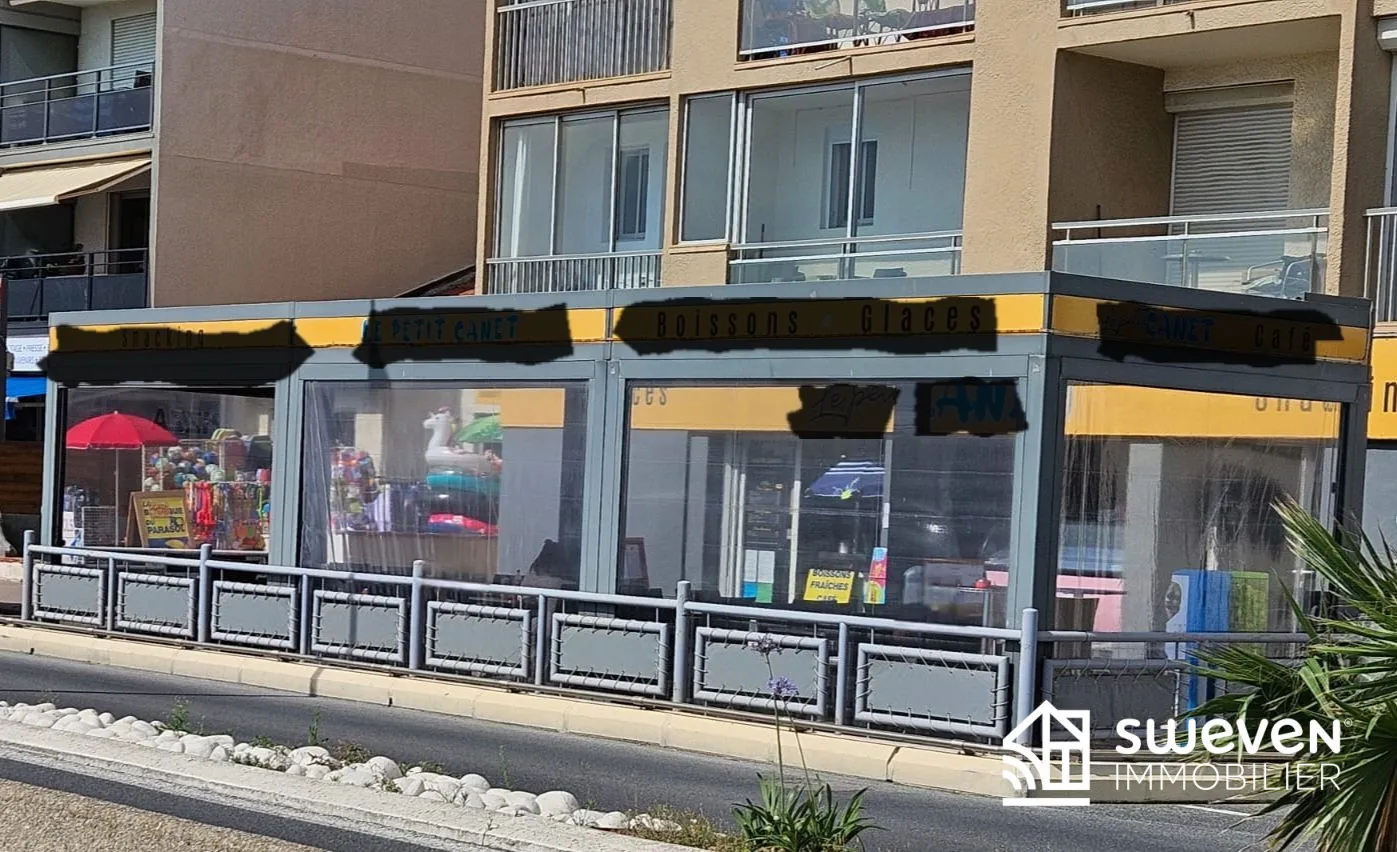 Fonds de commerce restauration rapide à Canet-en-Roussillon en vente 
