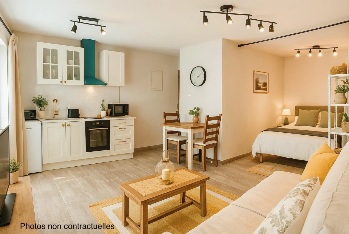 Appartement studio bis de 26 m² à vendre à Solliès-Pont - Investissement rentable 