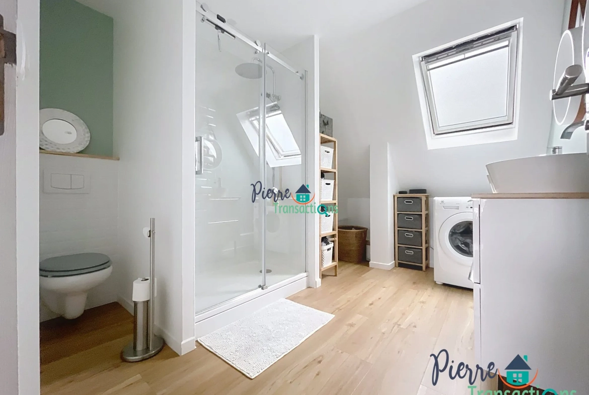 Maison à vendre à Rives-en-Seine avec jardin et garage 