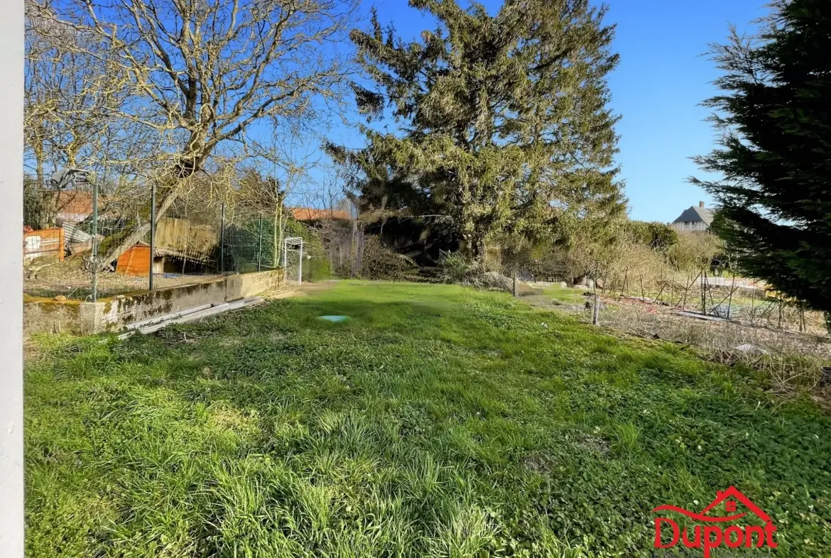 Maison individuelle à Hancourt avec 4 chambres, garage et grand jardin 