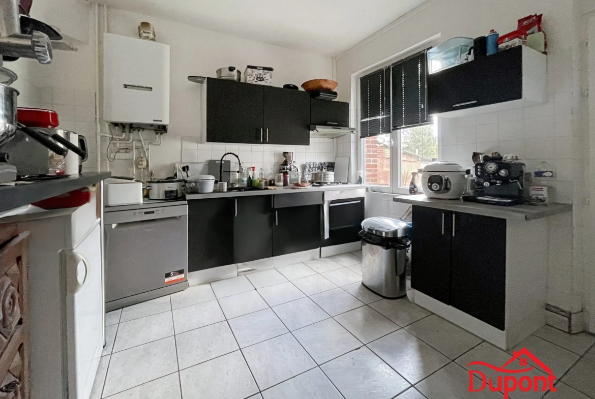 Maison individuelle à Hancourt avec 4 chambres, garage et grand jardin 