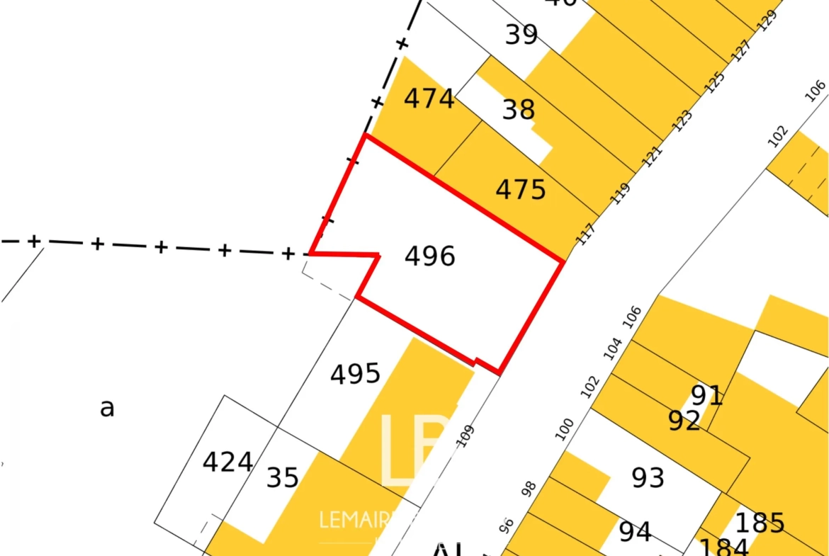 Terrain constructible à vendre à Wasquehal de 333 m² - Opportunité rare 