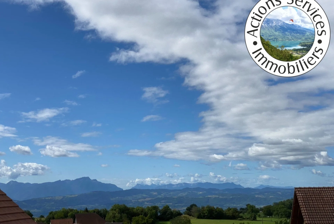 Maison en pierre avec dépendances et vue dégagée à Saint-Maurice de R. 