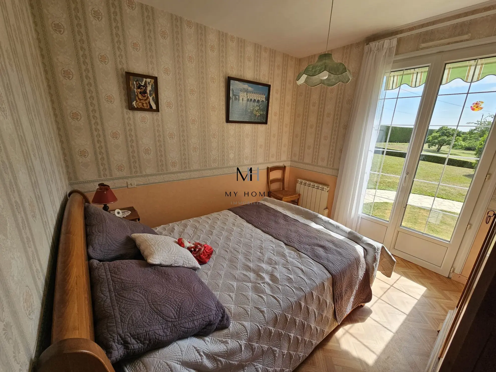 Maison spacieuse avec sous-sol et terrain arboré entre Alençon et Mamers 