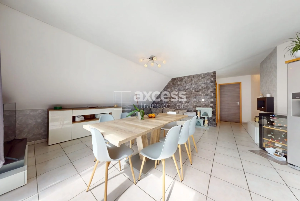Achat d'un appartement T3 lumineux avec terrasse à Gries – idéal famille 
