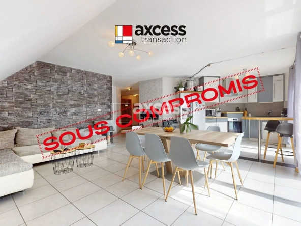 Achat d'un appartement T3 lumineux avec terrasse à Gries – idéal famille