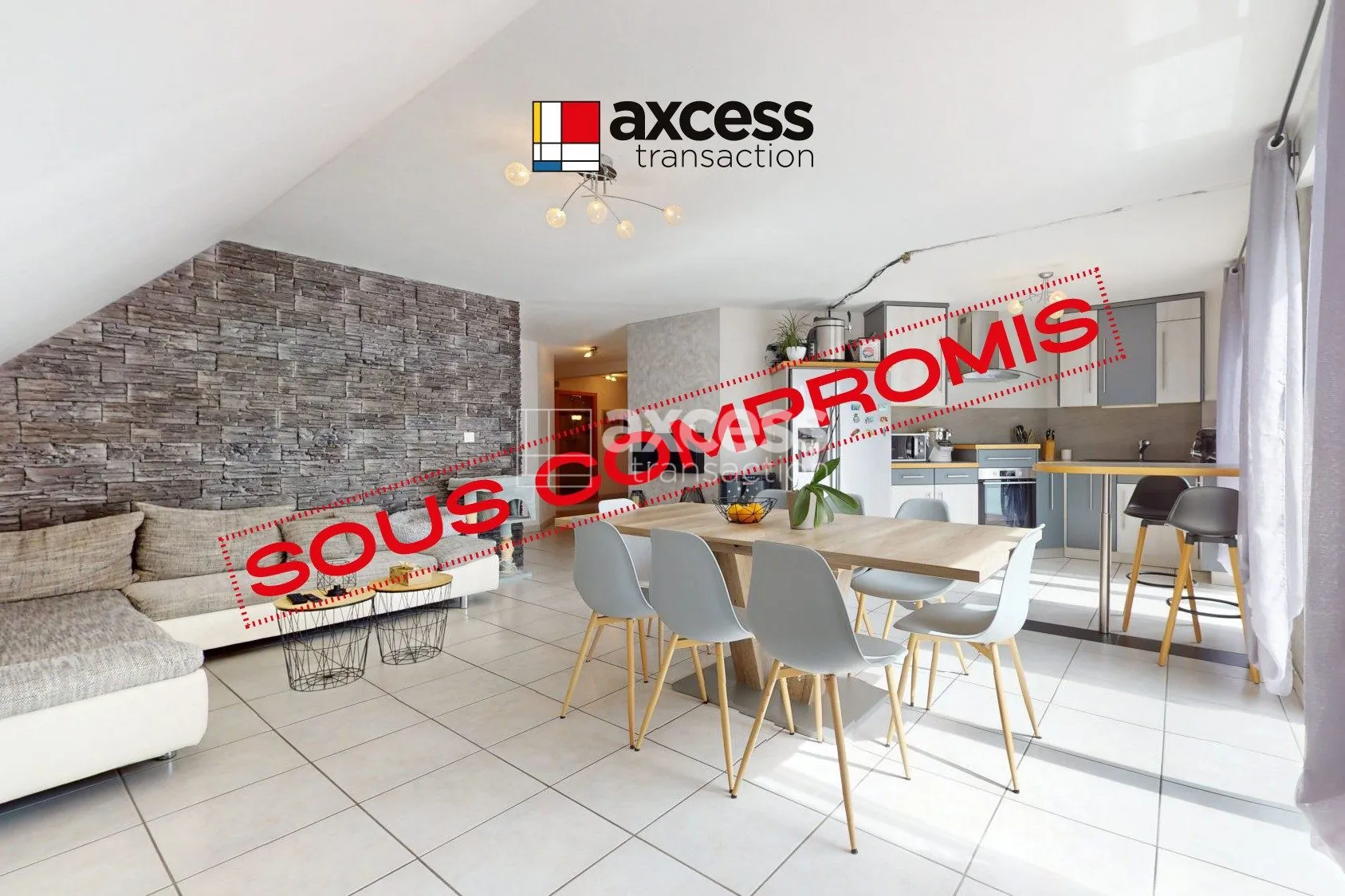 Achat d'un appartement T3 lumineux avec terrasse à Gries – idéal famille 