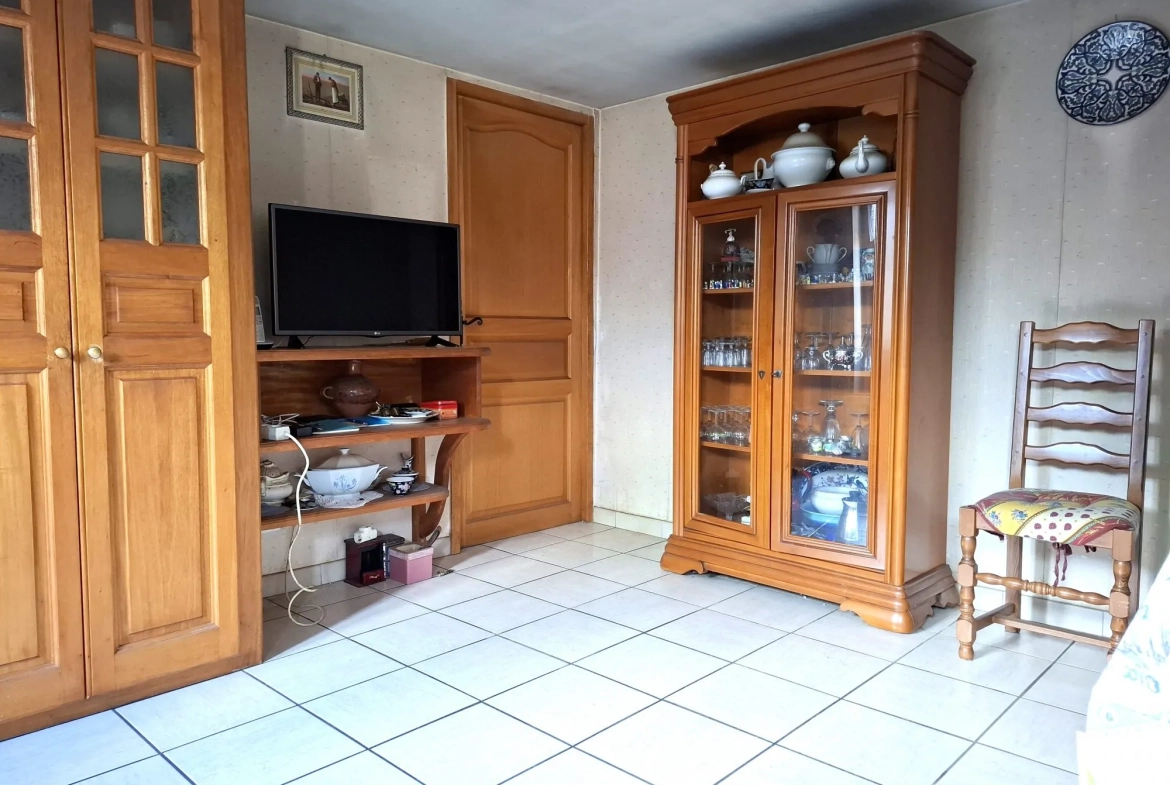 Maison de village de 85 m² avec dépendances à Goncelin - Vue montagne 