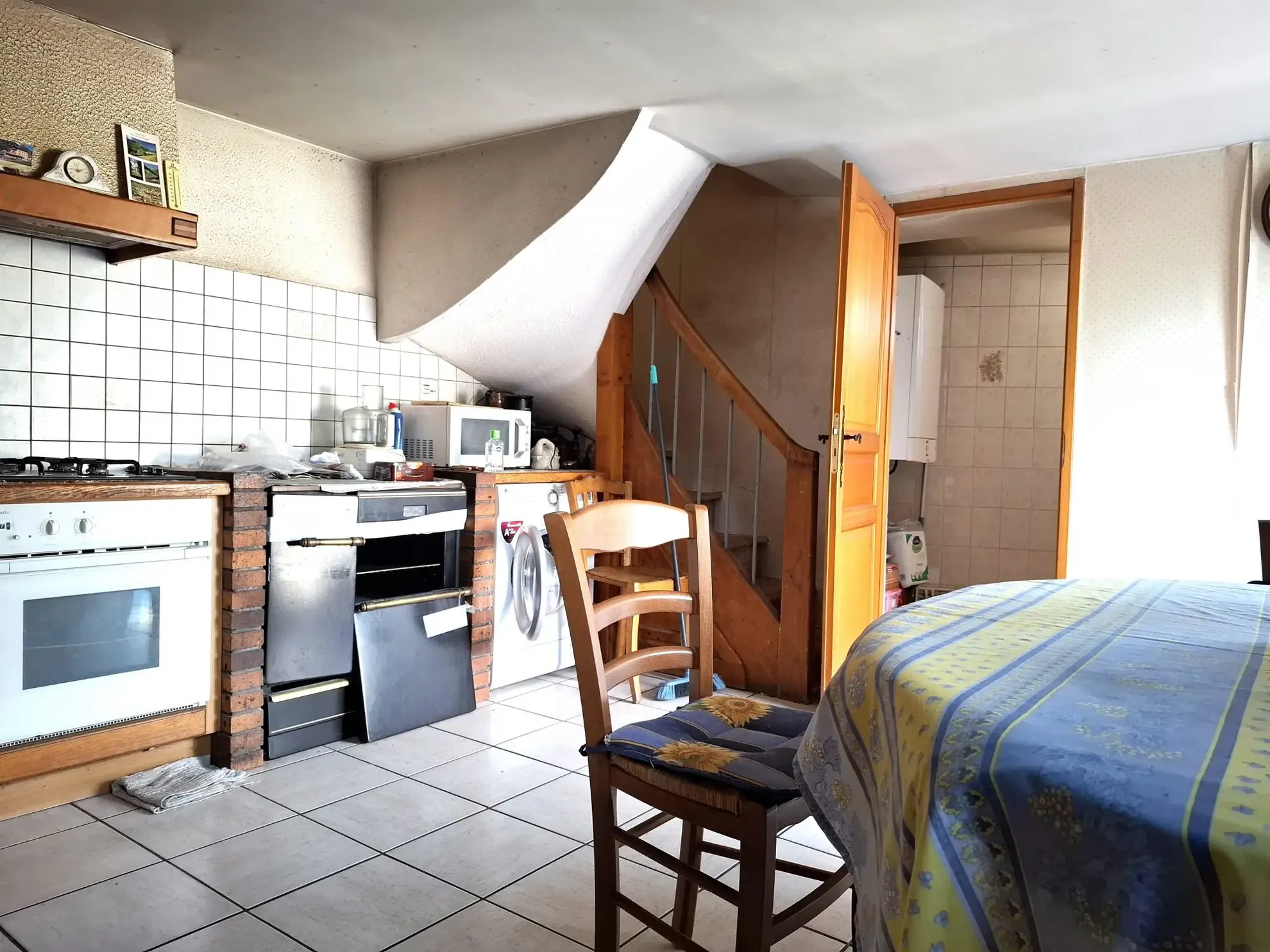 Maison de village de 85 m² avec dépendances à Goncelin - Vue montagne 