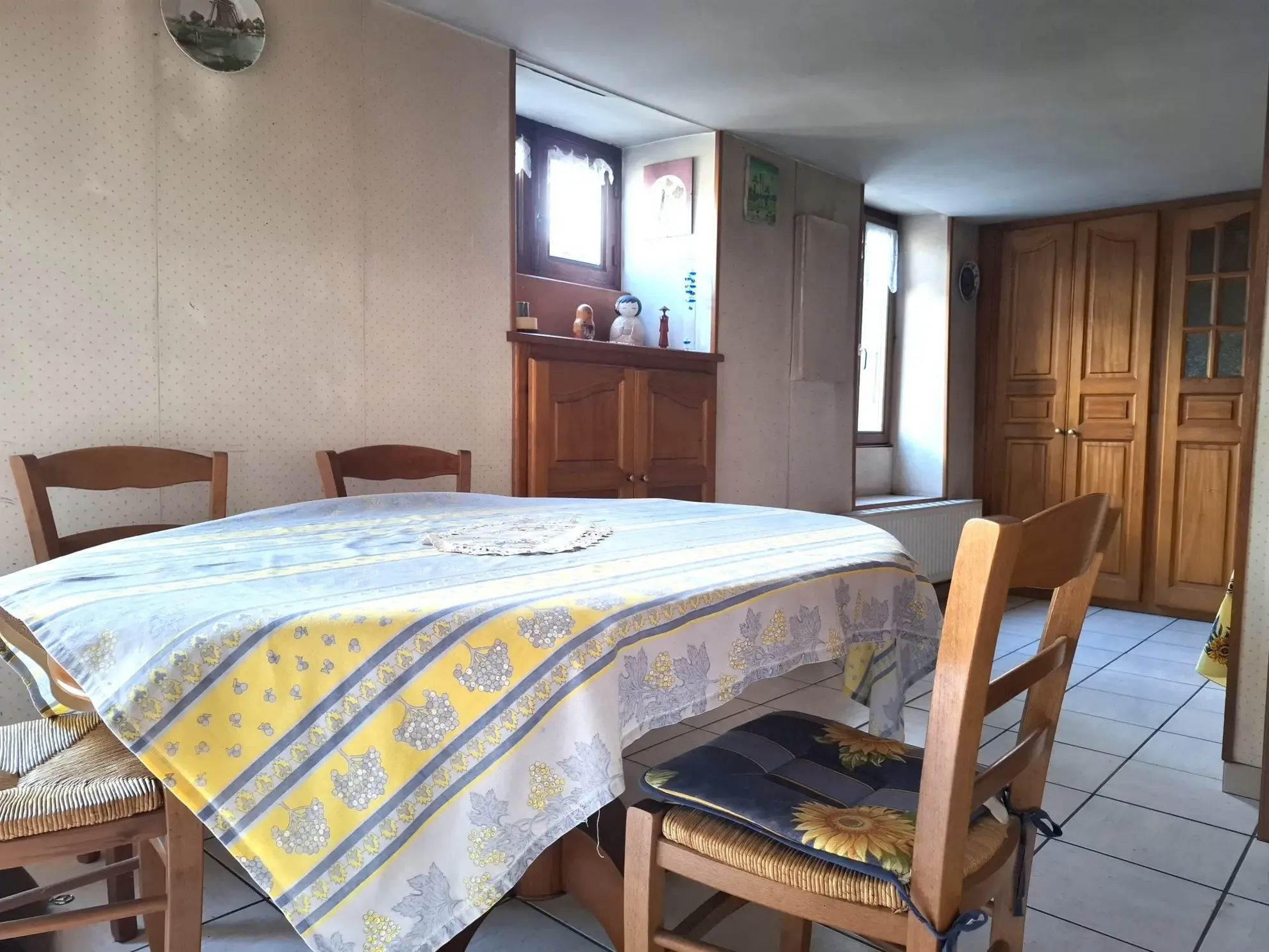 Maison de village de 85 m² avec dépendances à Goncelin - Vue montagne 