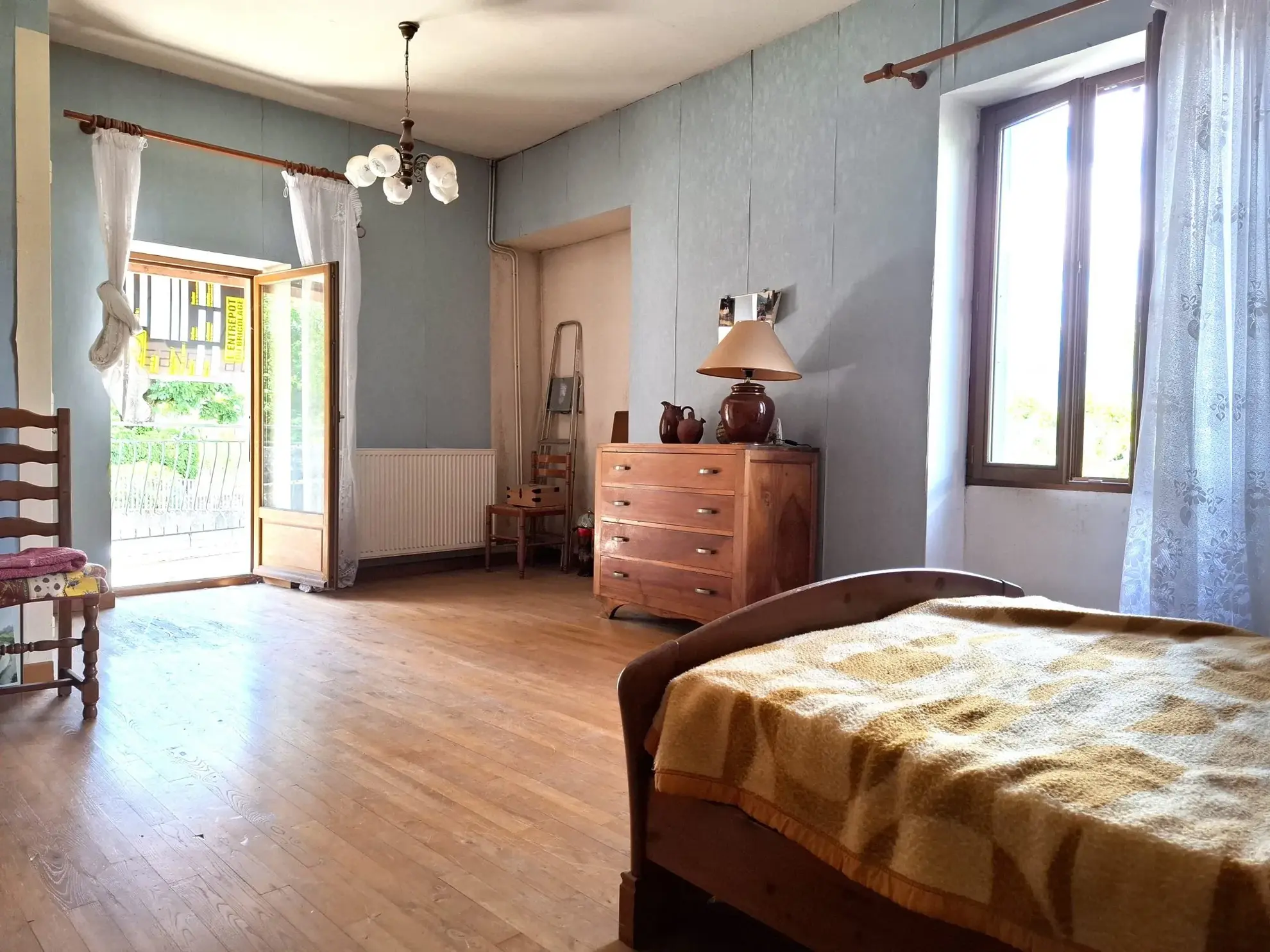 Maison de village de 85 m² avec dépendances à Goncelin - Vue montagne 