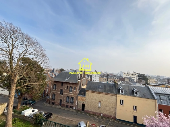 À vendre Appartement T2 lumineux de 61 m² au Havre, plein centre