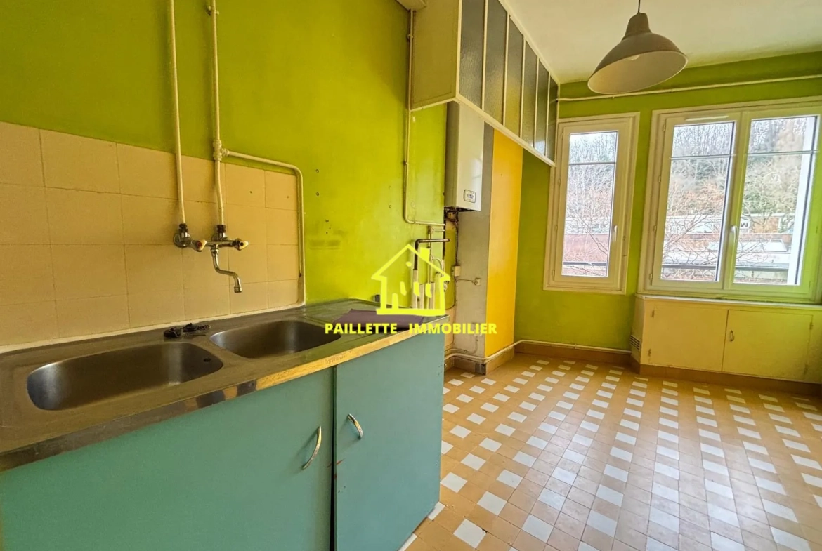 À vendre Appartement T2 lumineux de 61 m² au Havre, plein centre 