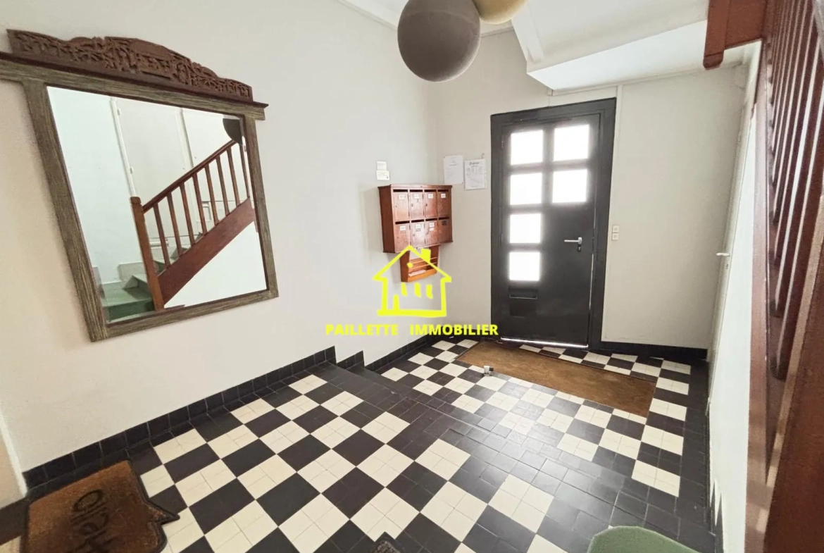 À vendre Appartement T2 lumineux de 61 m² au Havre, plein centre 