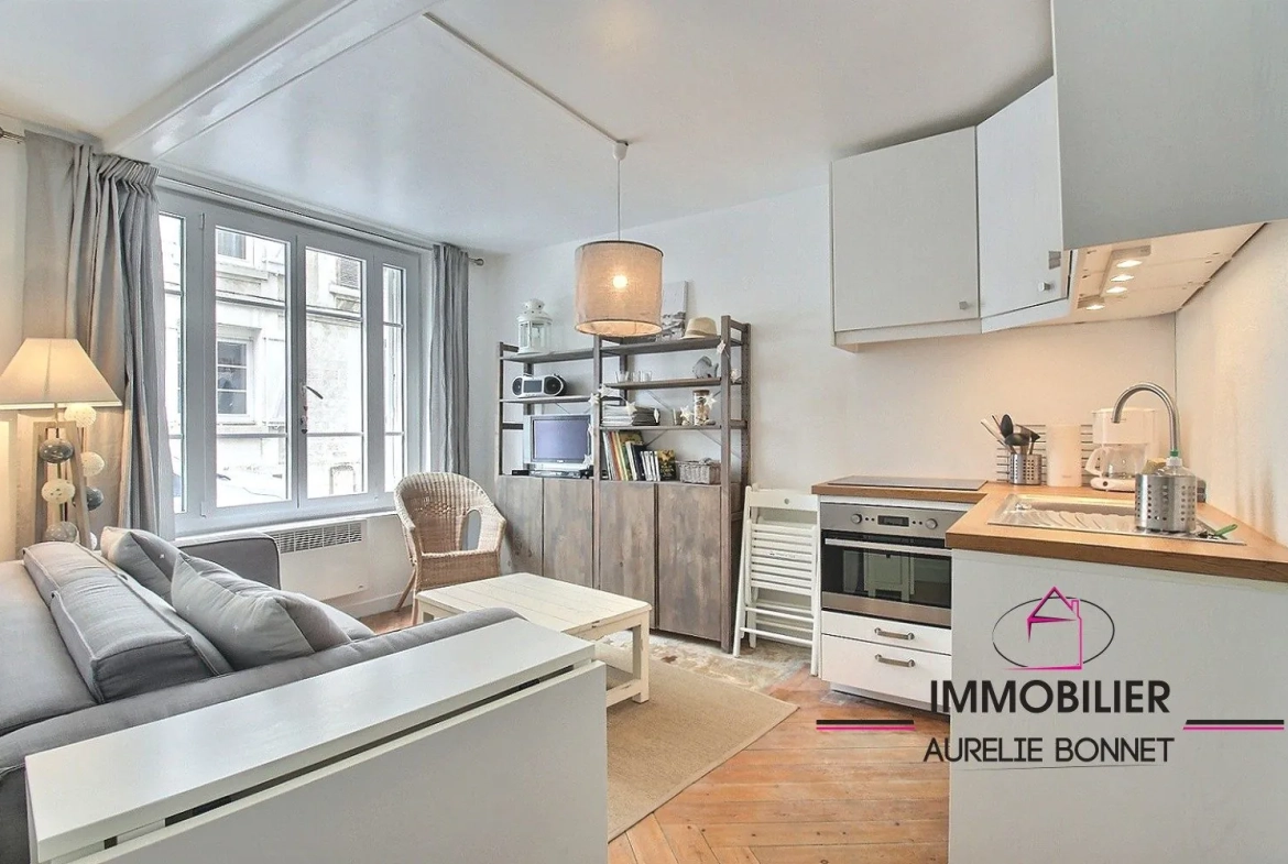 Appartement 2 pièces avec terrasse proche plage à Trouville-sur-Mer 