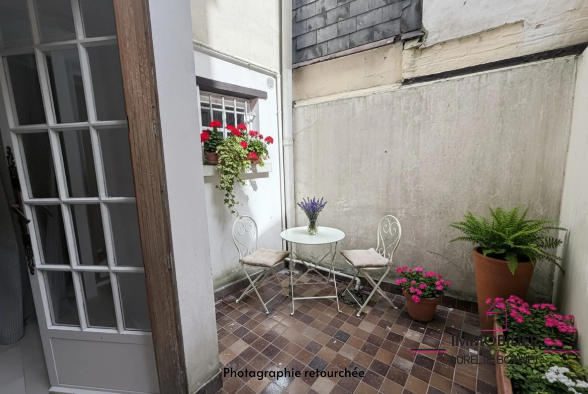 Appartement 2 pièces avec terrasse à 50 m de la plage de Trouville-sur-Mer 