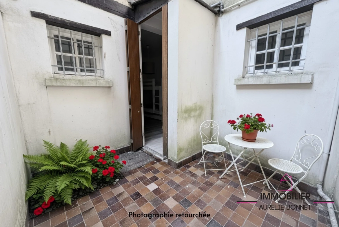 Appartement 2 pièces avec terrasse à 50 m de la plage de Trouville-sur-Mer 