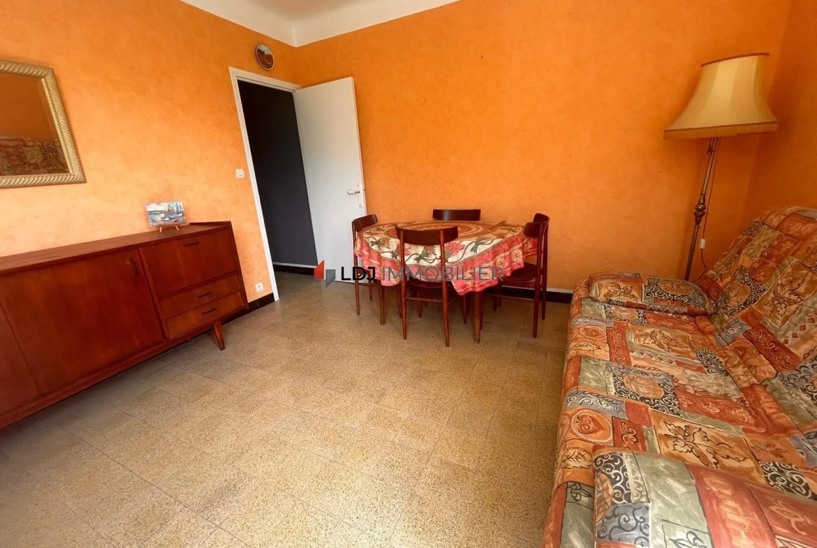 Appartement T2 meublé avec vue dégagée et balcon à Amélie-les-Bains-Palalda 