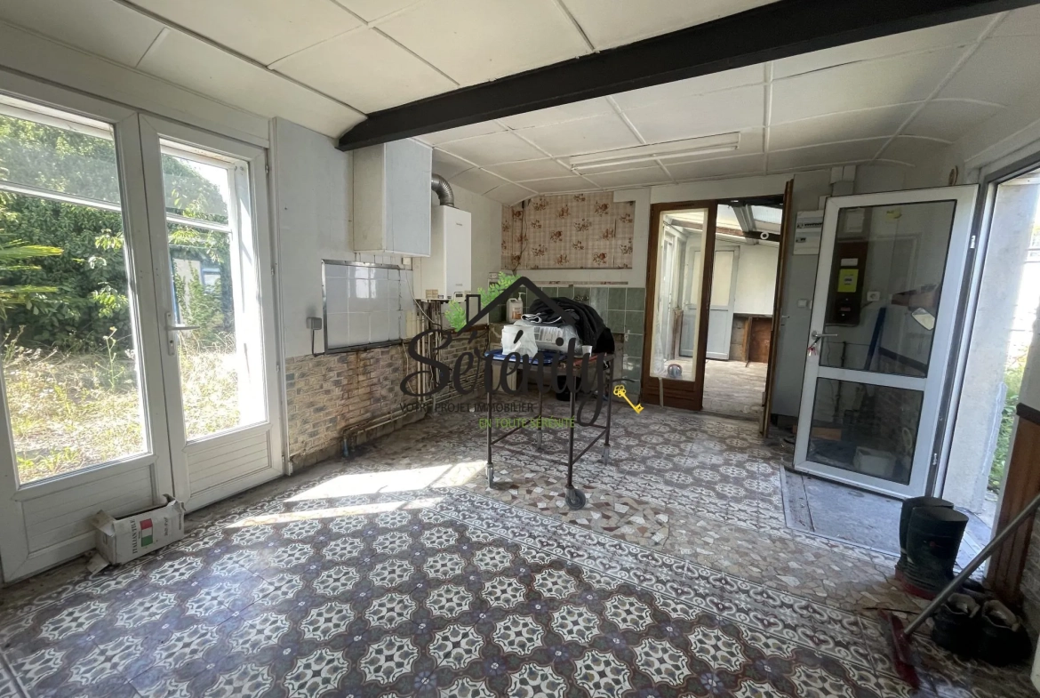 Terrain constructible de 800 m² à Carvin, proche Lille 