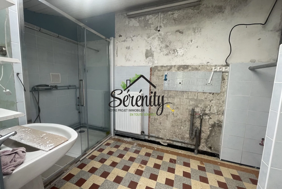 Terrain constructible de 800 m² à Carvin, proche Lille 