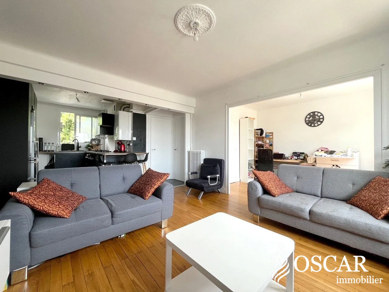 Appartement lumineux de 60 m² avec deux chambres à Chantenay, Nantes 