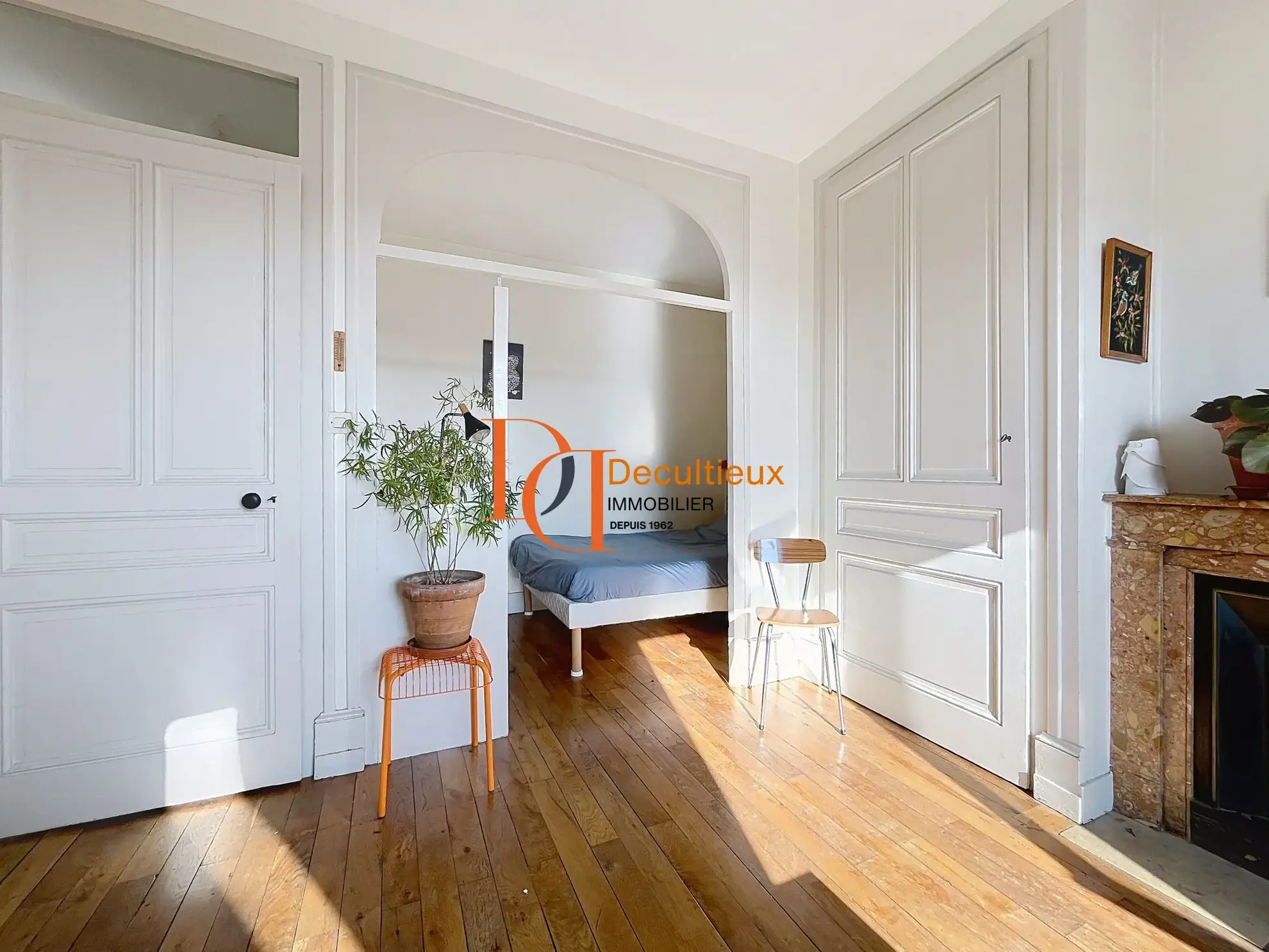 Charmant appartement T1 bis avec balcon à Villeurbanne, proche des Gratte-Ciel 