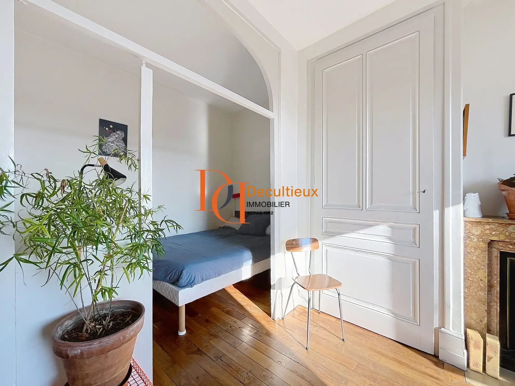 Charmant appartement T1 bis avec balcon à Villeurbanne, proche des Gratte-Ciel 