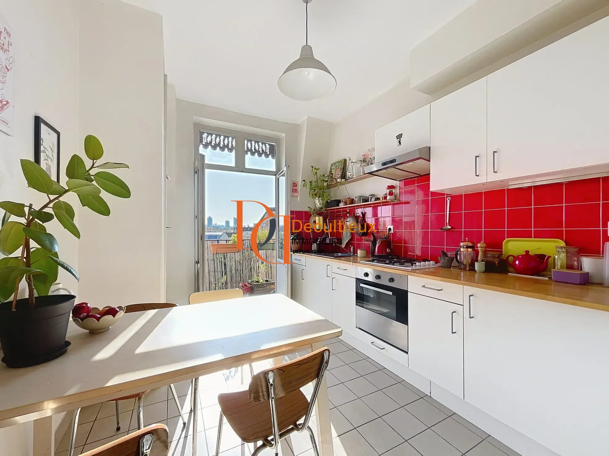 Charmant appartement T1 bis avec balcon à Villeurbanne, proche des Gratte-Ciel 