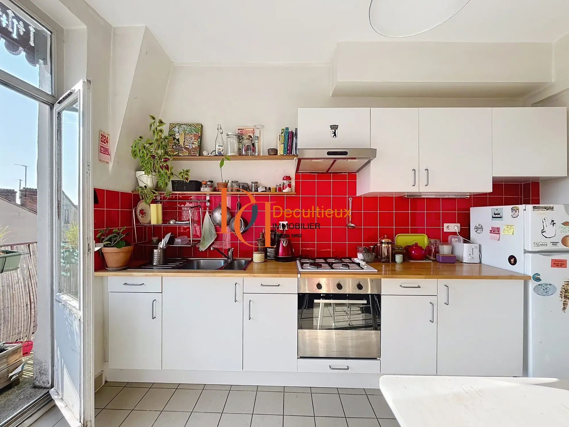 Charmant appartement T1 bis avec balcon à Villeurbanne, proche des Gratte-Ciel 