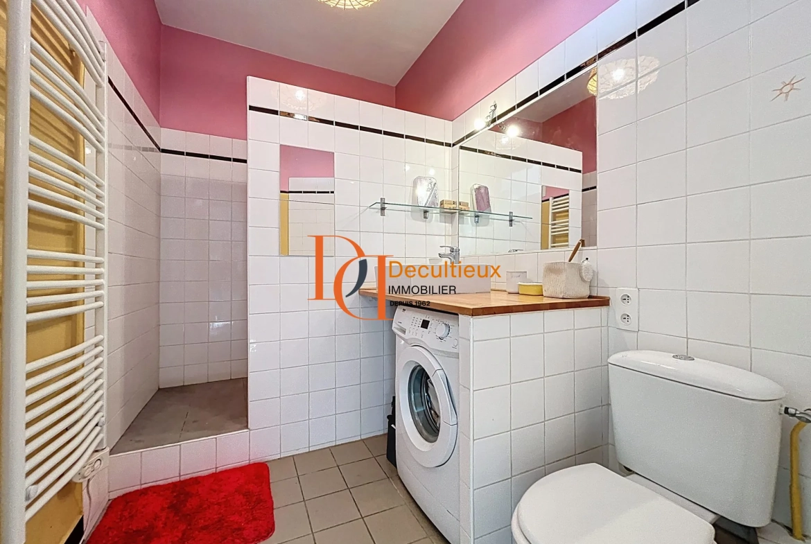 Charmant appartement T1 bis avec balcon à Villeurbanne, proche des Gratte-Ciel 