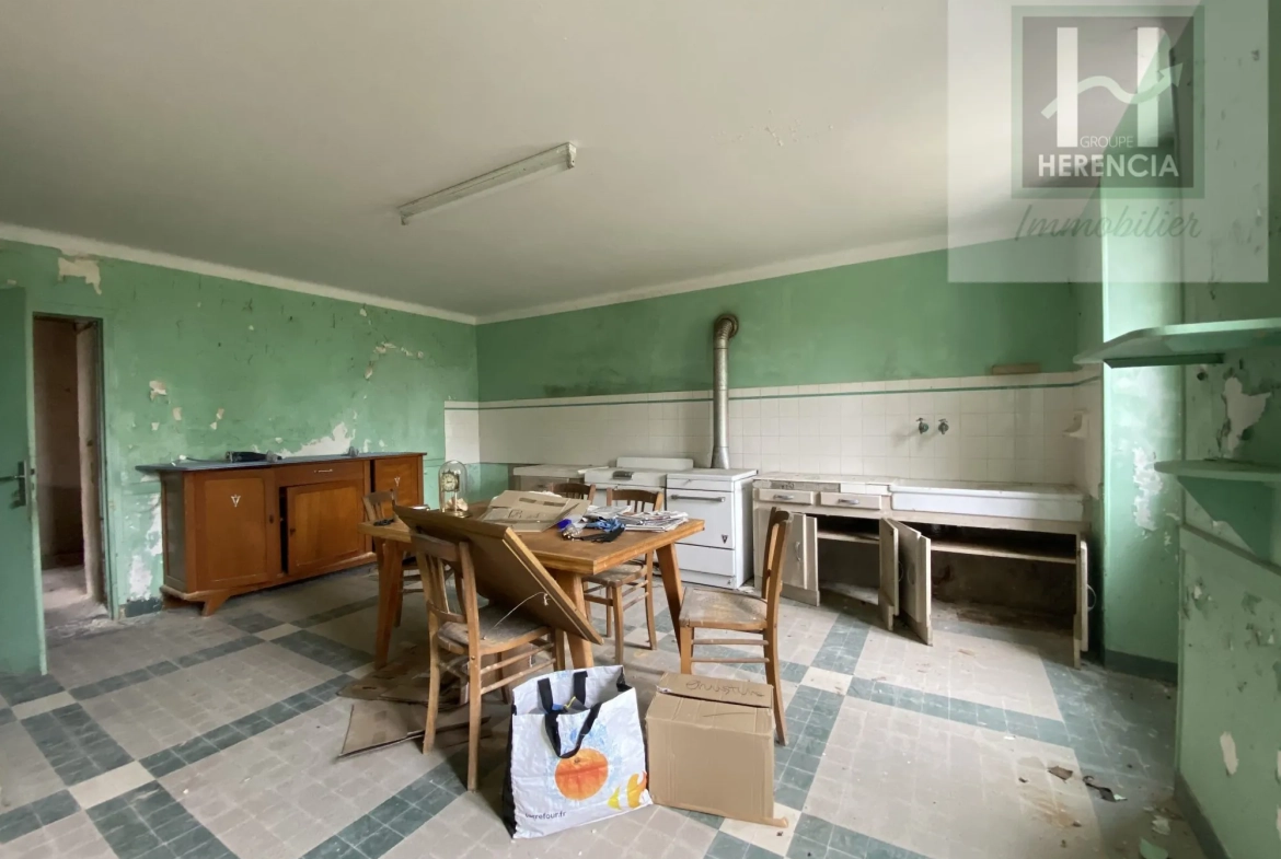 Ancienne ferme viticole à rénover avec dépendances à Champmillon 