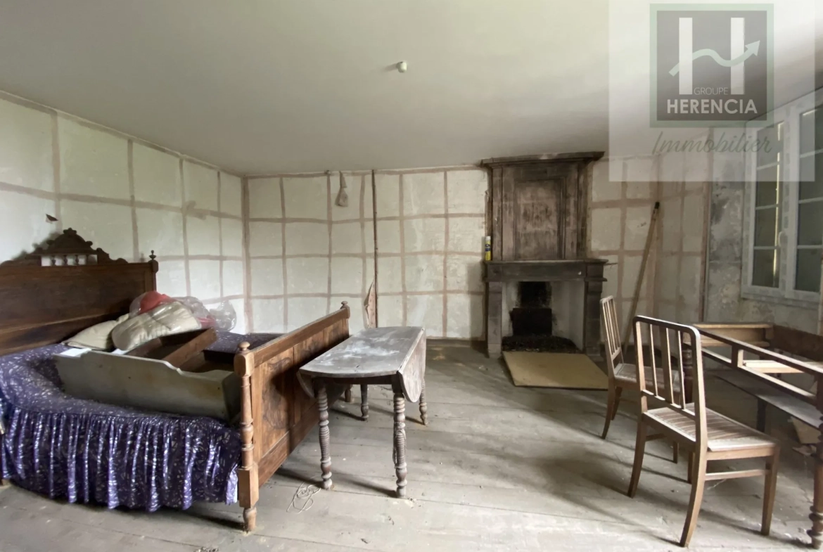 Ancienne ferme viticole à rénover avec dépendances à Champmillon 