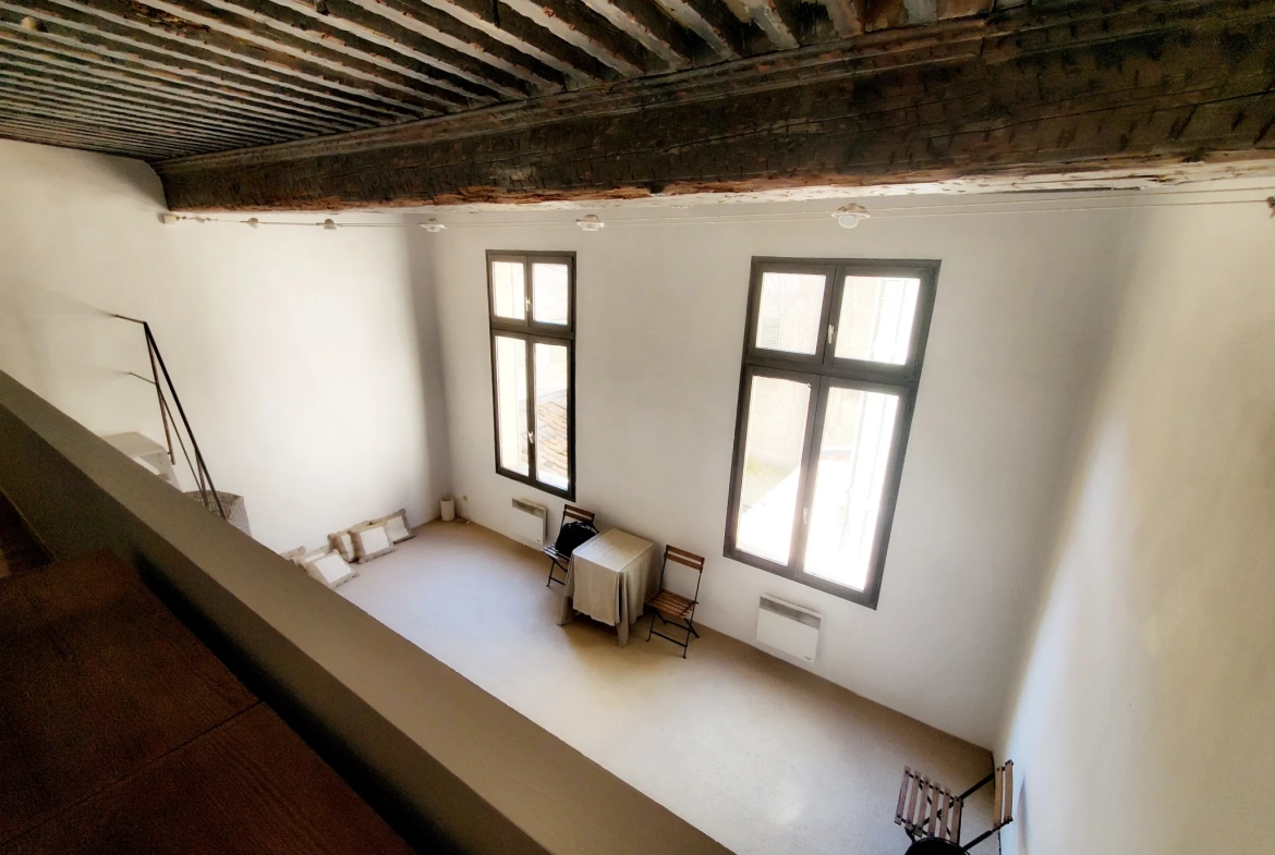 Appartement T2 duplex de 52 m² à Aix-en-Provence, calme et idéal pour investissement 