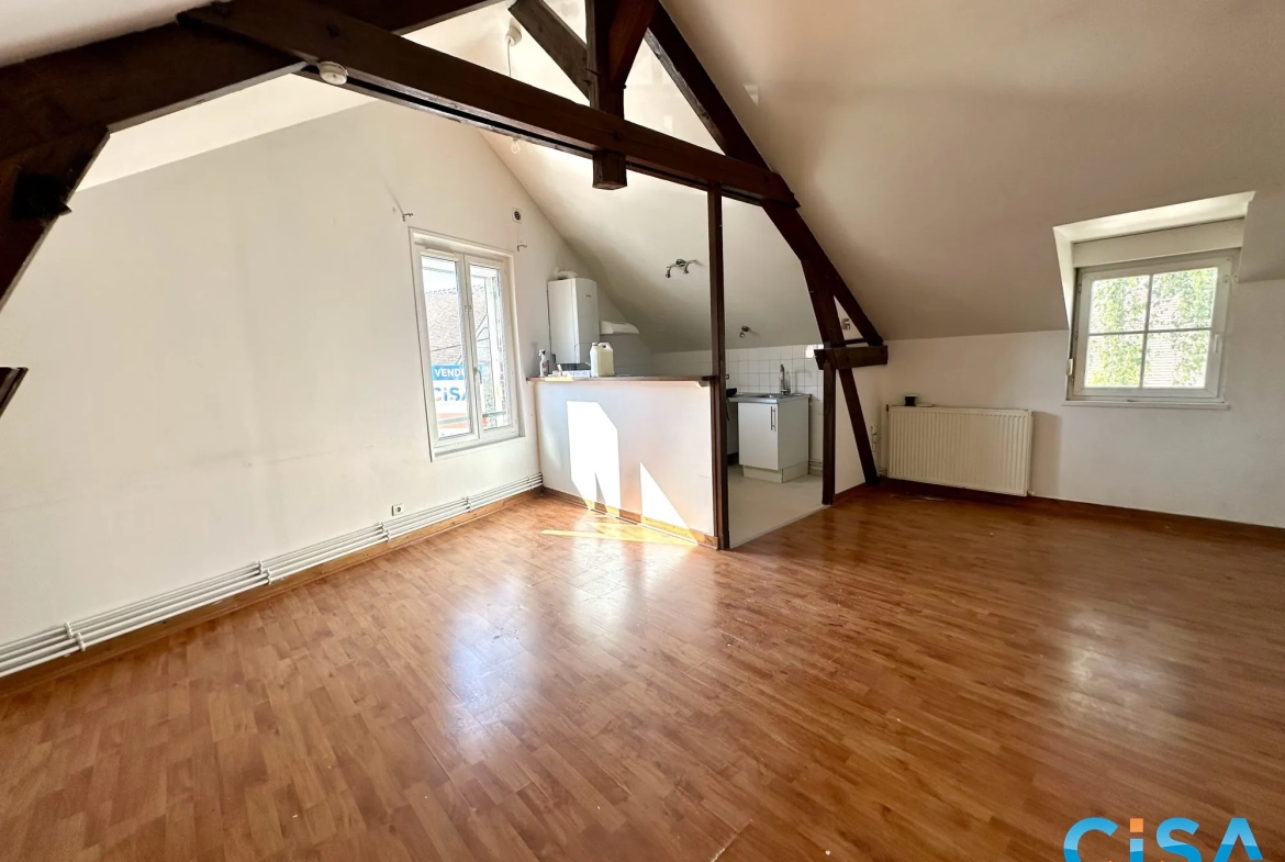 Appartement 3 pièces avec 2 chambres et garage à Neuilly-en-Thelle 