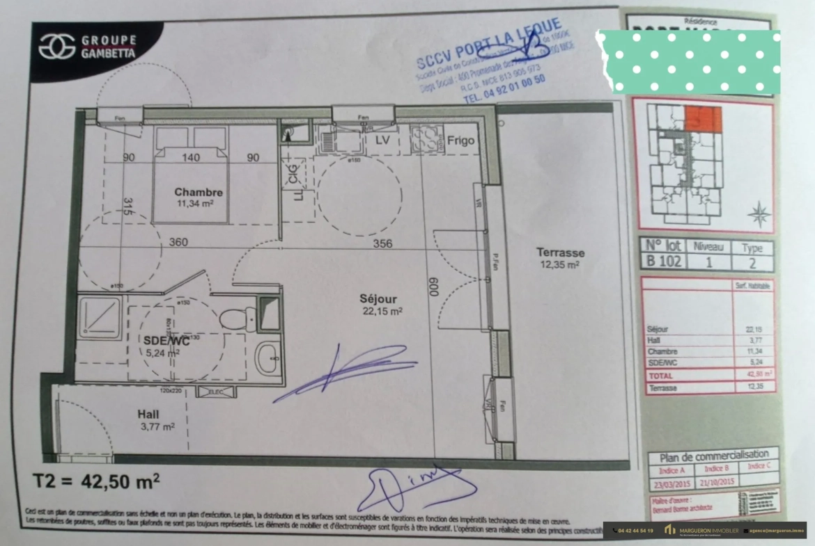 Appartement T2 moderne avec terrasse à Port-de-Bouc 