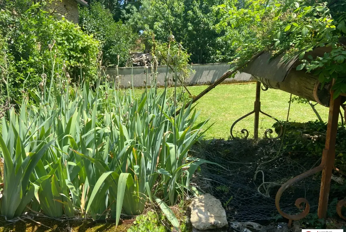 Maison à rénover entre Avallon et Montbard avec jardin et dépendance 