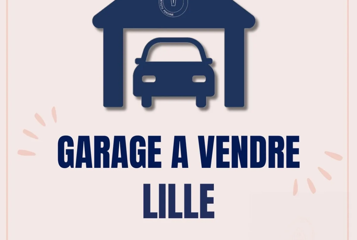 Garage sécurisé à Lille au cœur du centre-ville - opportunité d'investissement ou usage personnel 