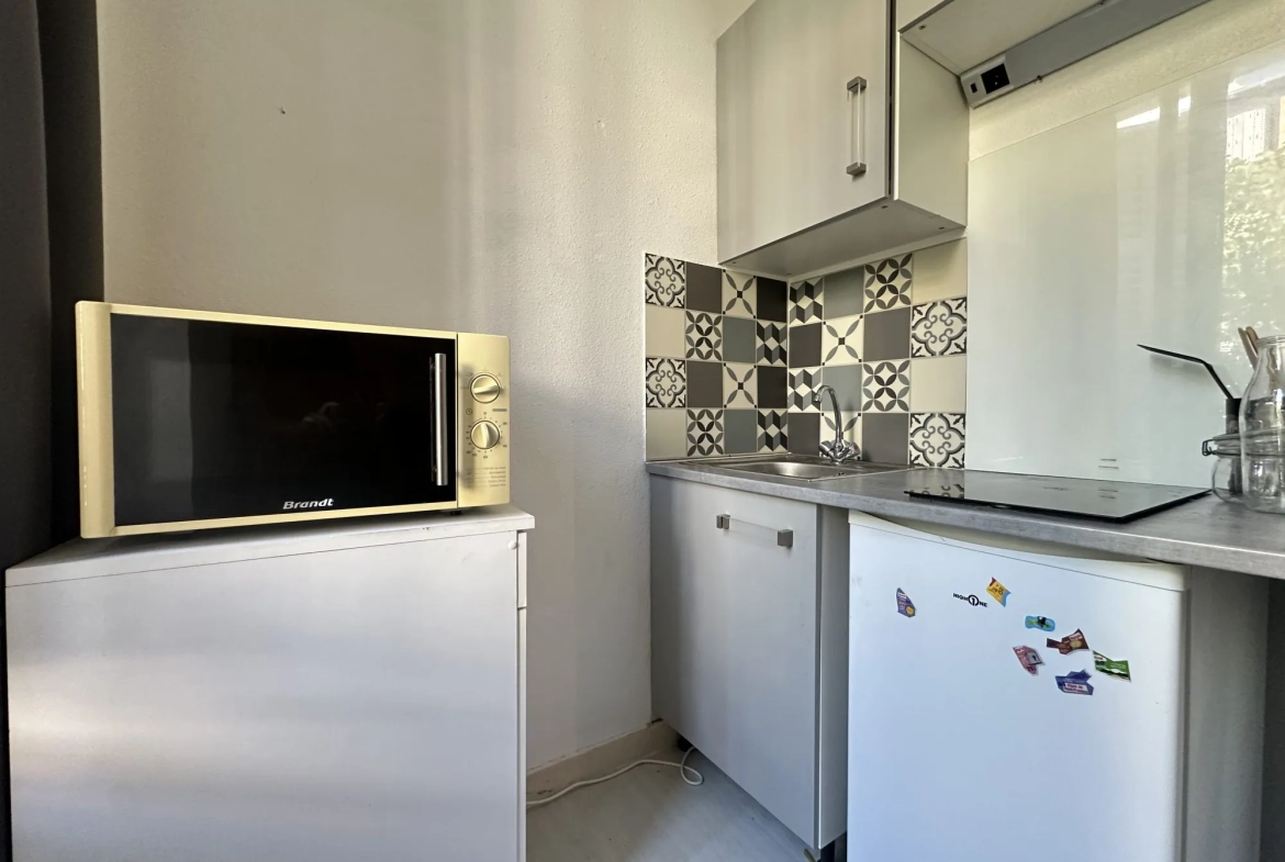 Appartement T1 à vendre au centre de Clermont-Ferrand, idéal investissement 