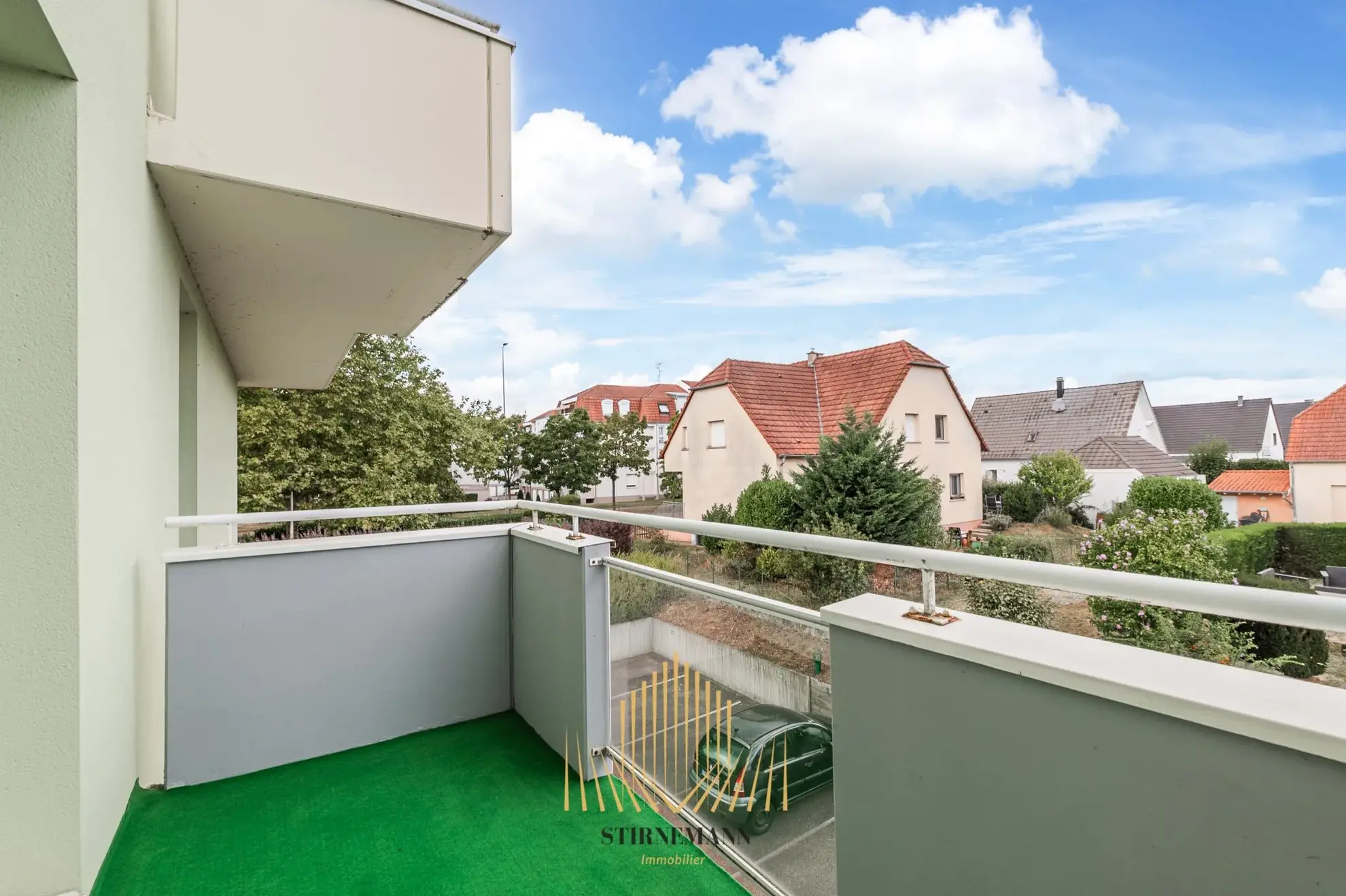 Appartement F2 à vendre à Haguenau proche du centre hospitalier avec terrasse et garage 
