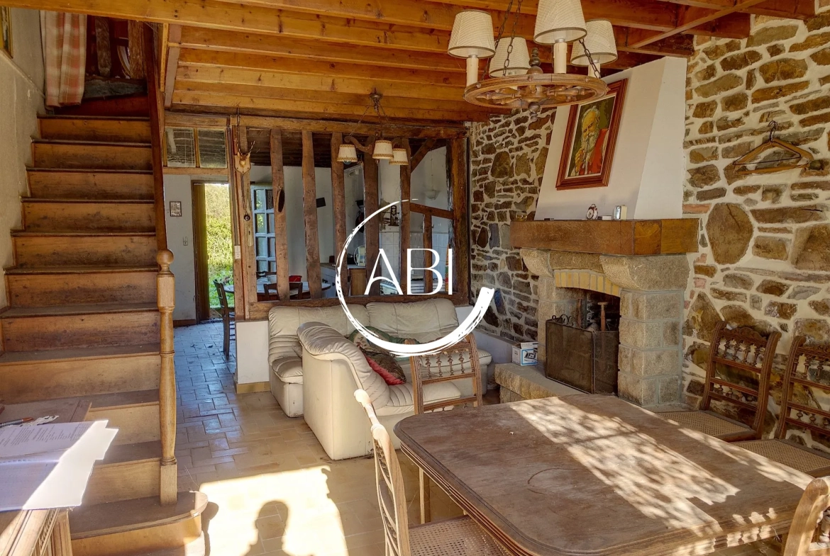 Maison à rénover de 80 m² avec jardin à Banvou 