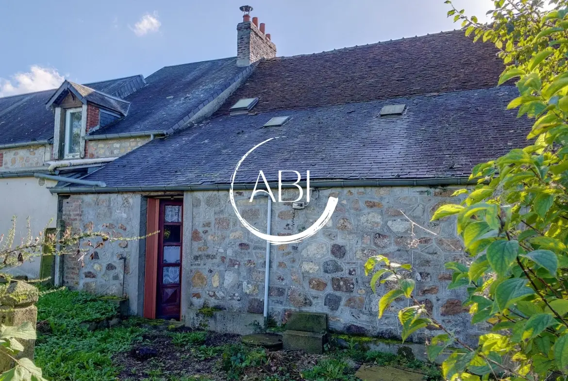 Maison à rénover de 80 m² avec jardin à Banvou 