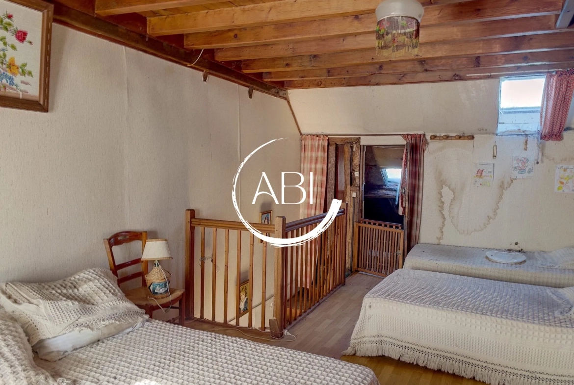 Maison à rénover de 80 m² avec jardin à Banvou 
