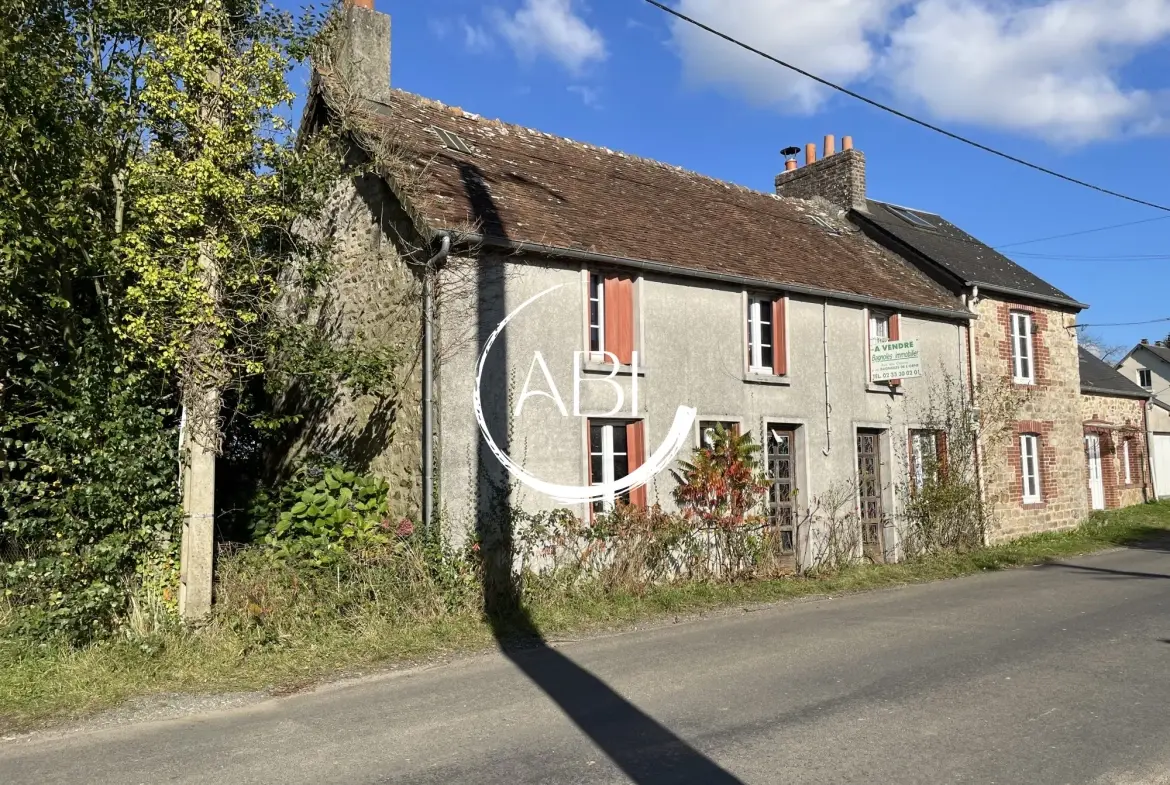 Maison à rénover de 80 m² avec jardin à Banvou 
