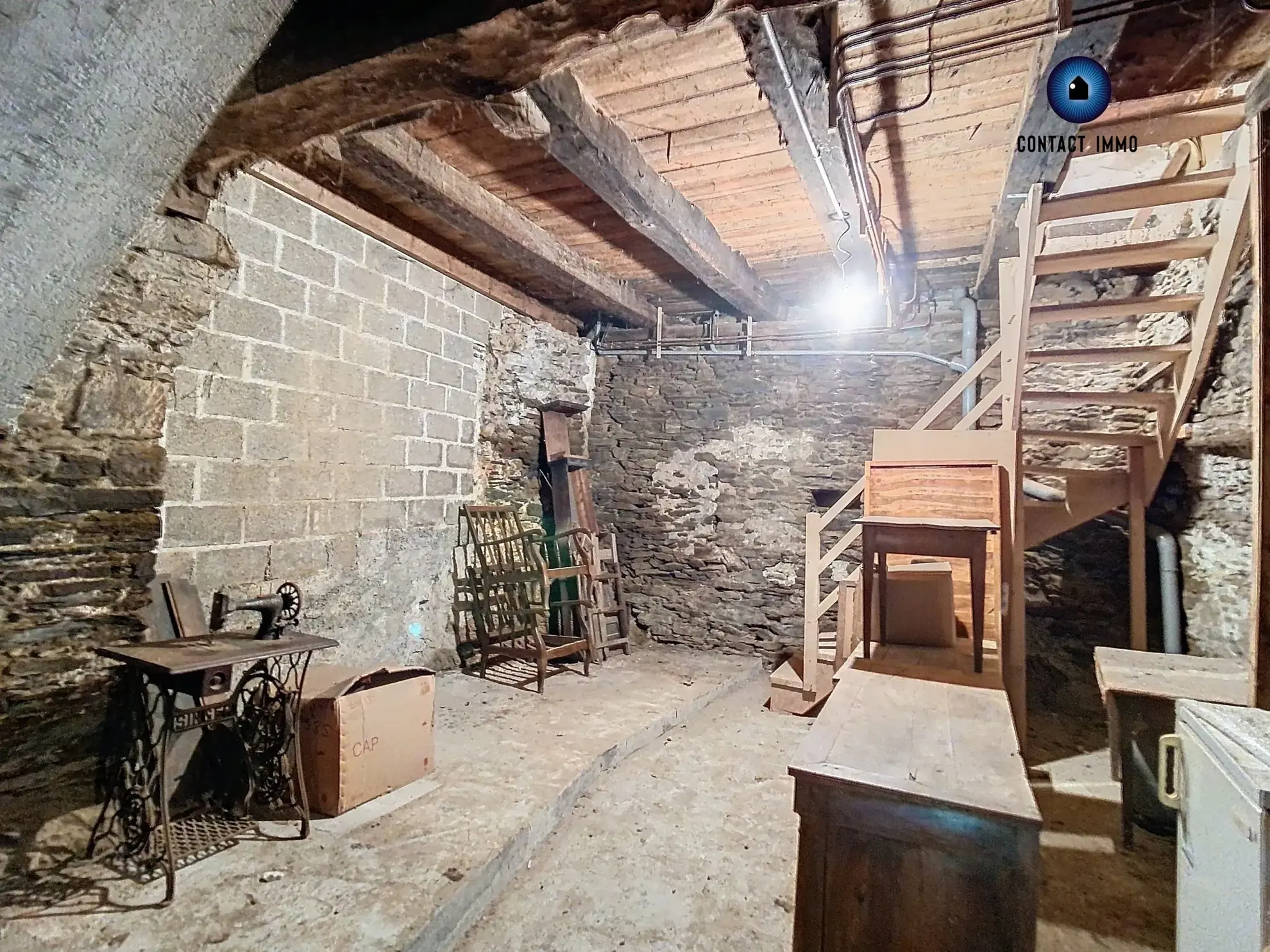 Maison à Donzenac 60 m² avec jardin et caves, idéal investissement ou premier achat 