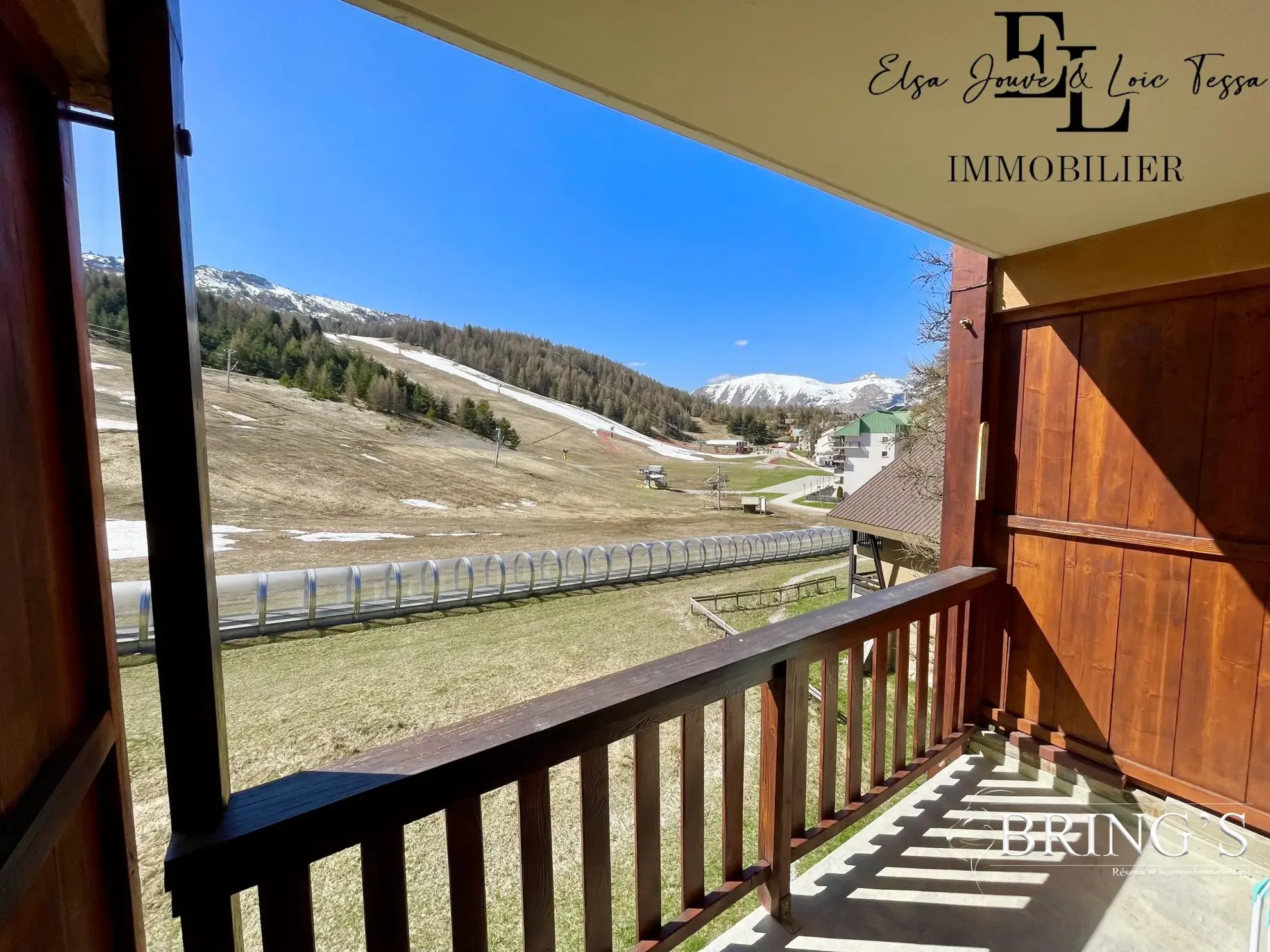 Appartement T2 en pied de pistes à La Joue du Loup - Résidence Le Soleil du Loup 