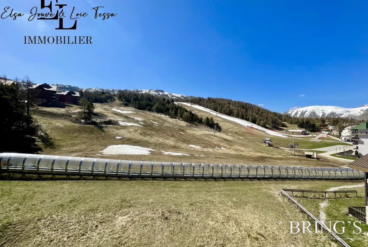 Appartement T2 en pied de pistes à La Joue du Loup - Résidence Le Soleil du Loup 